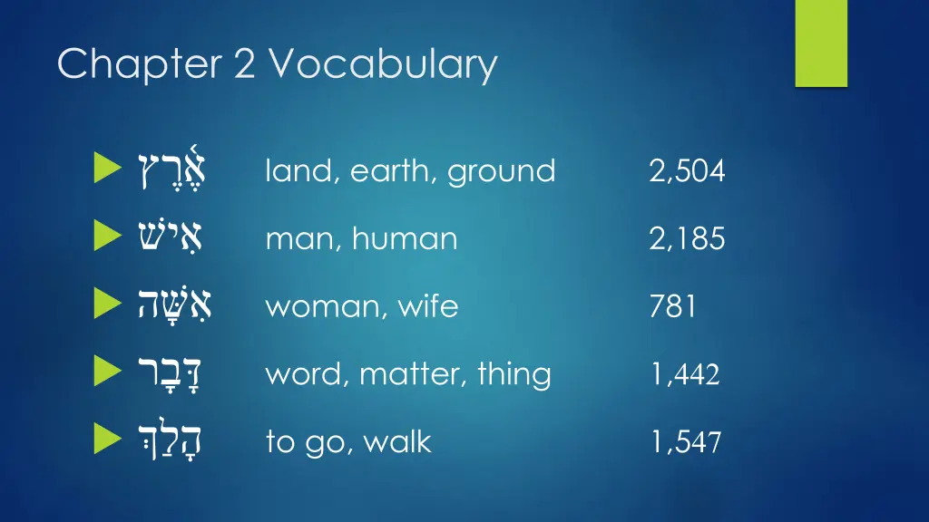 chapter 2 vocabulary