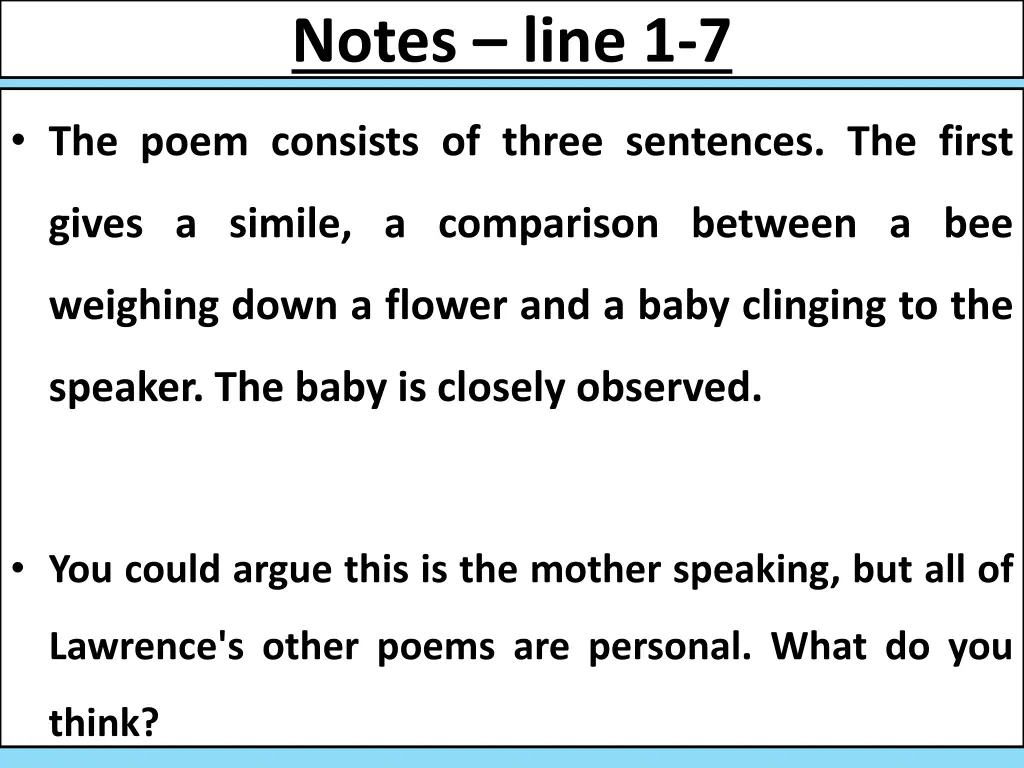 notes line 1 7