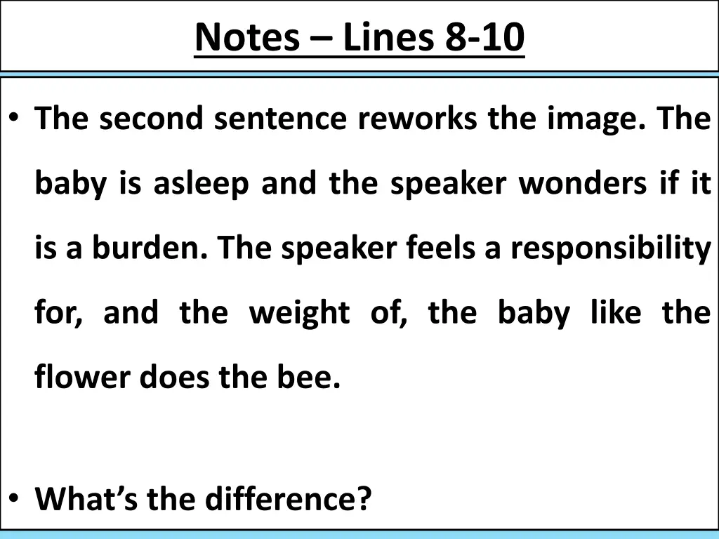 notes lines 8 10