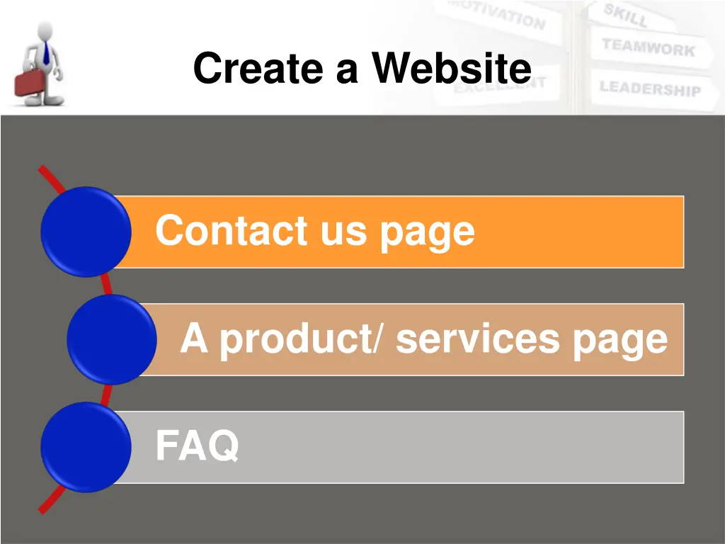 create a website