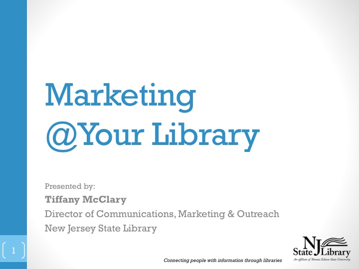 marketing @your library