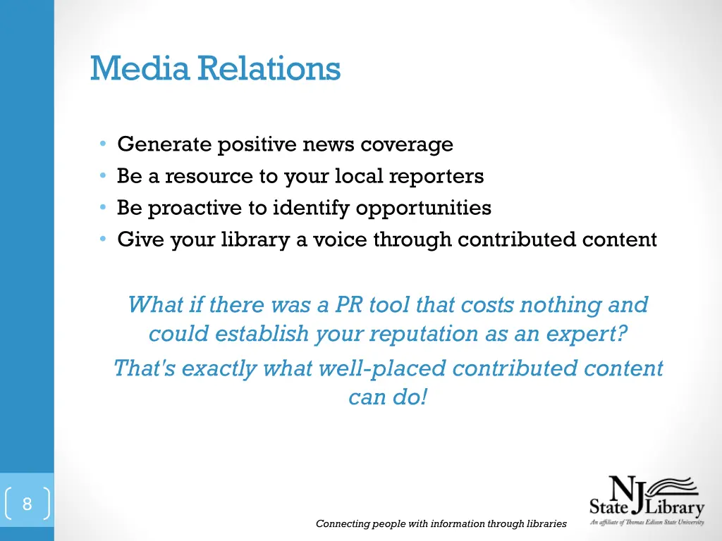 media relations