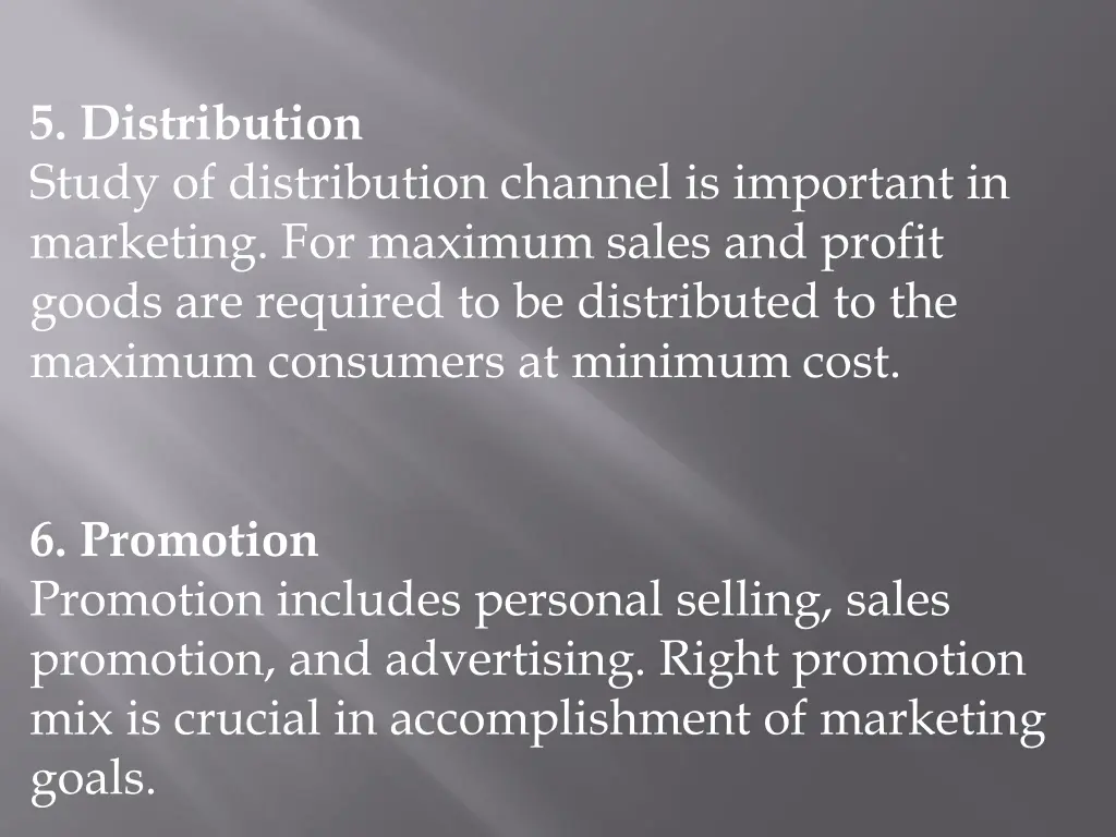 5 distribution study of distribution channel