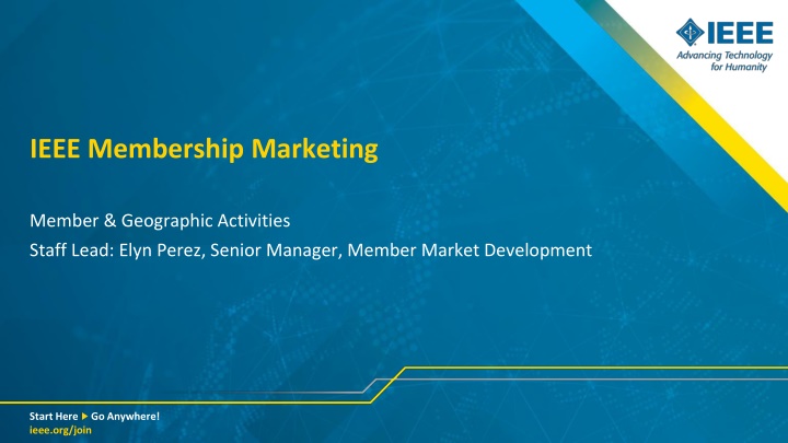 ieee membership marketing