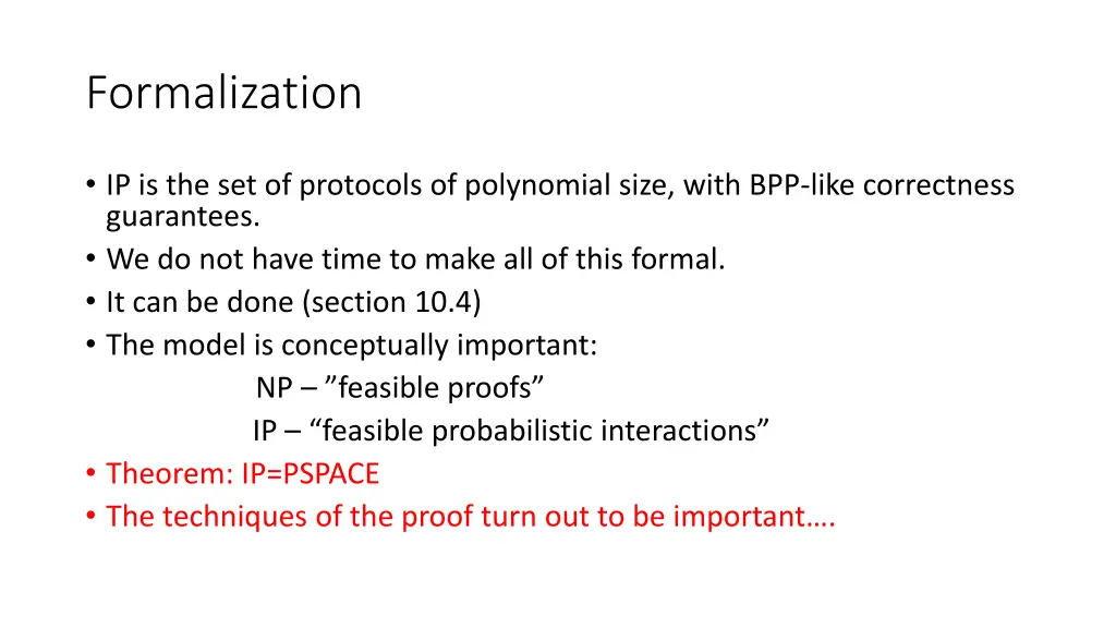 formalization 3