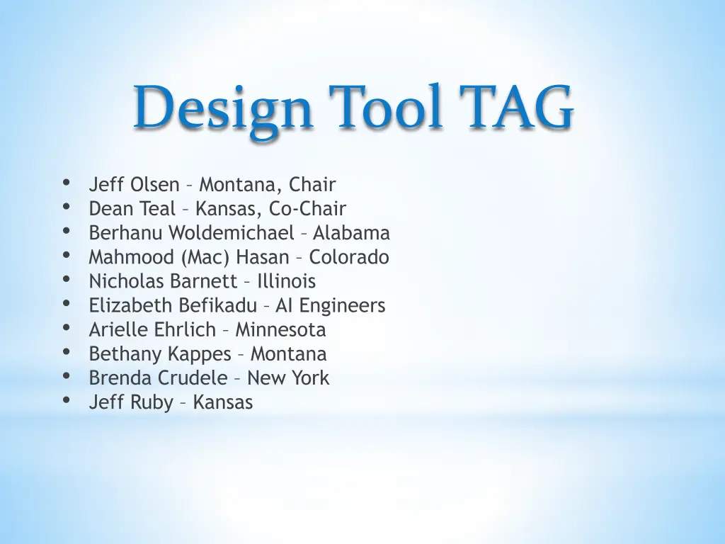 design tool tag