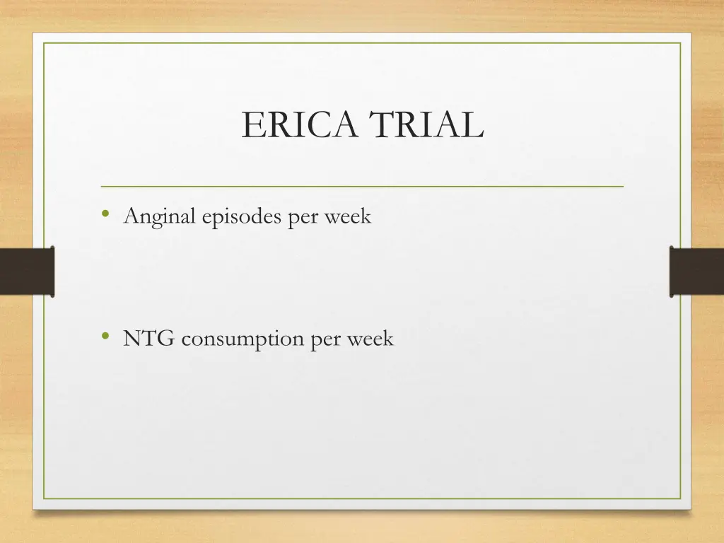 erica trial