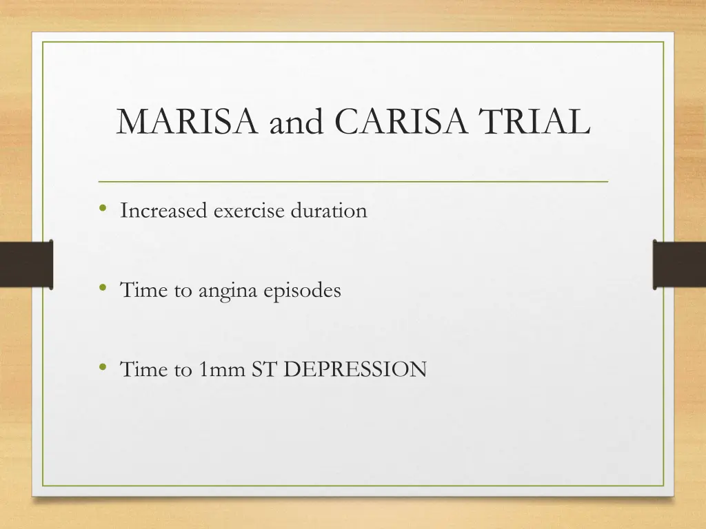 marisa and carisa trial