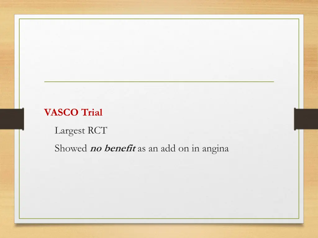 vasco trial