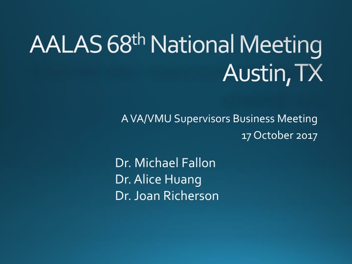 aalas 68 th national meeting