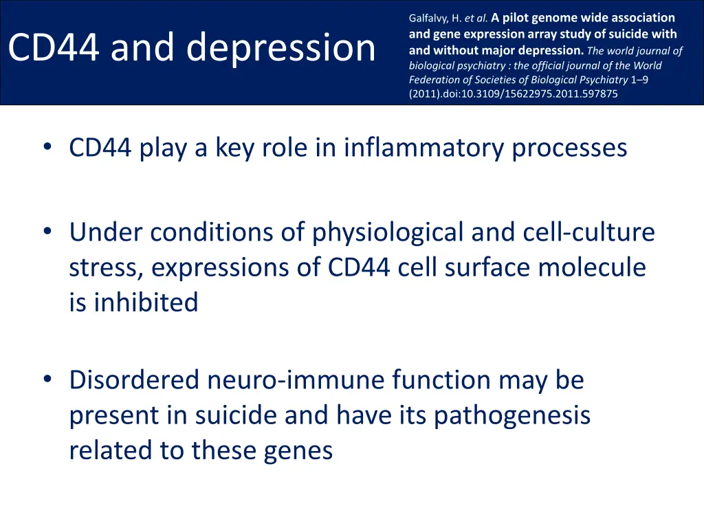 galfalvy h et al a pilot genome wide association 1