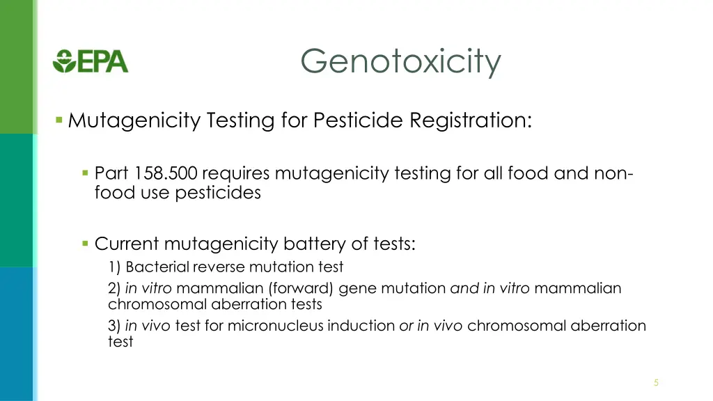 genotoxicity 2