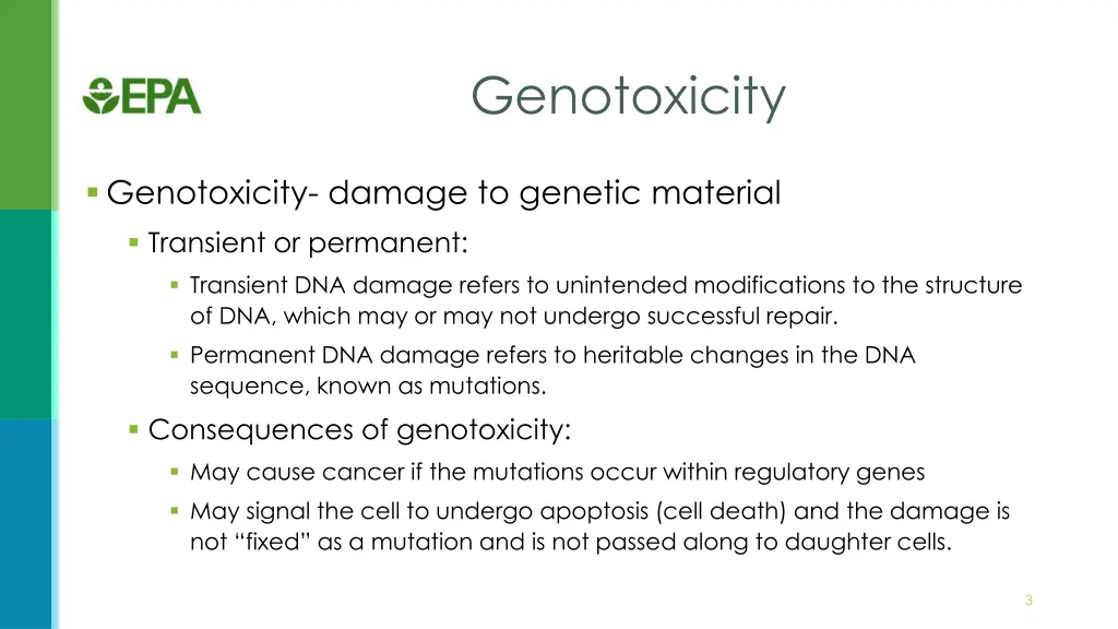 genotoxicity