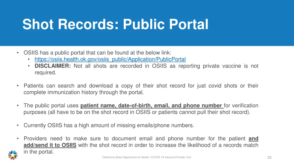 shot records public portal