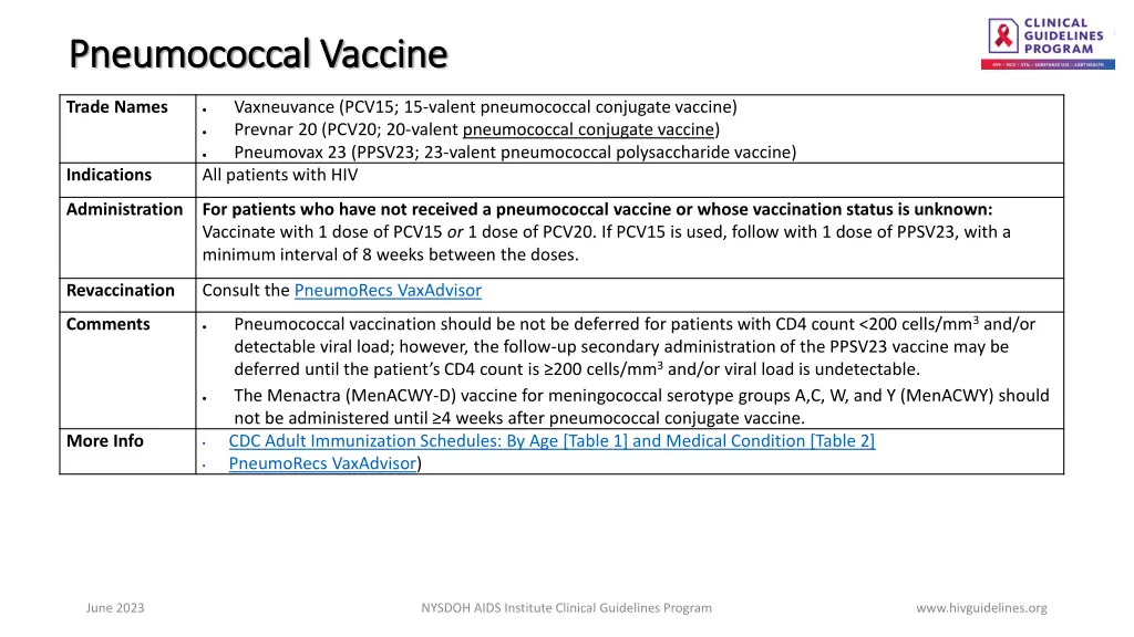 pneumococcal vaccine pneumococcal vaccine