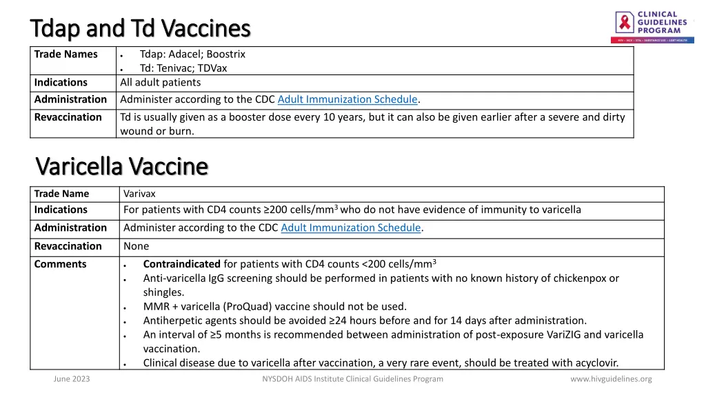 tdap and td vaccines tdap and td vaccines