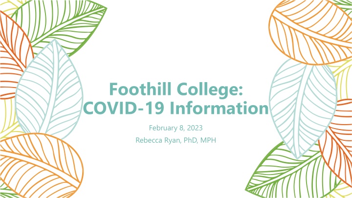 foothill college covid 19 information