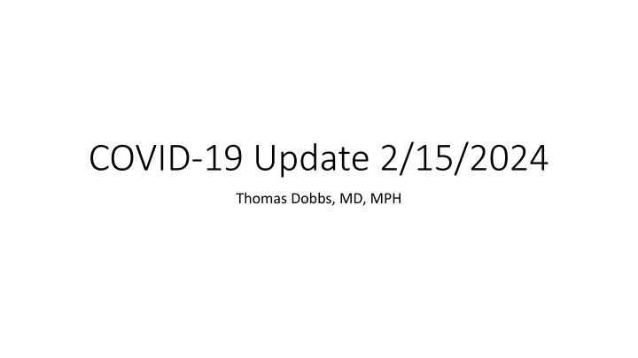 covid 19 update 2 15 2024