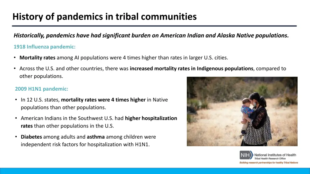 history of pandemics in tribal communities