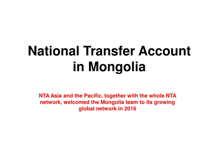 national transfer account in mongolia