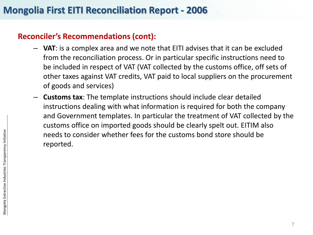 mongolia first eiti reconciliation report 2006 3