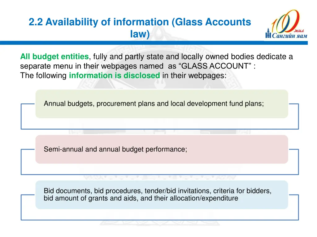 2 2 availability of information glass accounts law 1