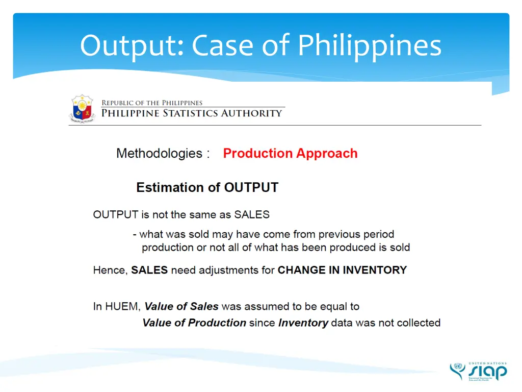 output case of philippines 1