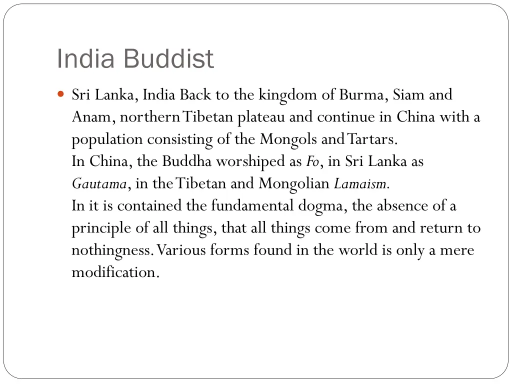 india buddist