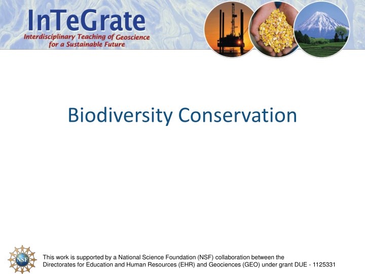 biodiversity conservation