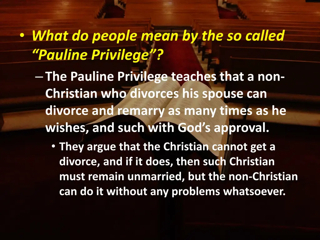 what do people mean by the so called pauline 2