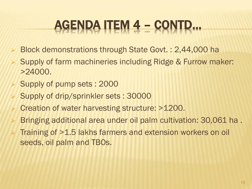 agenda item 4 agenda item 4 contd