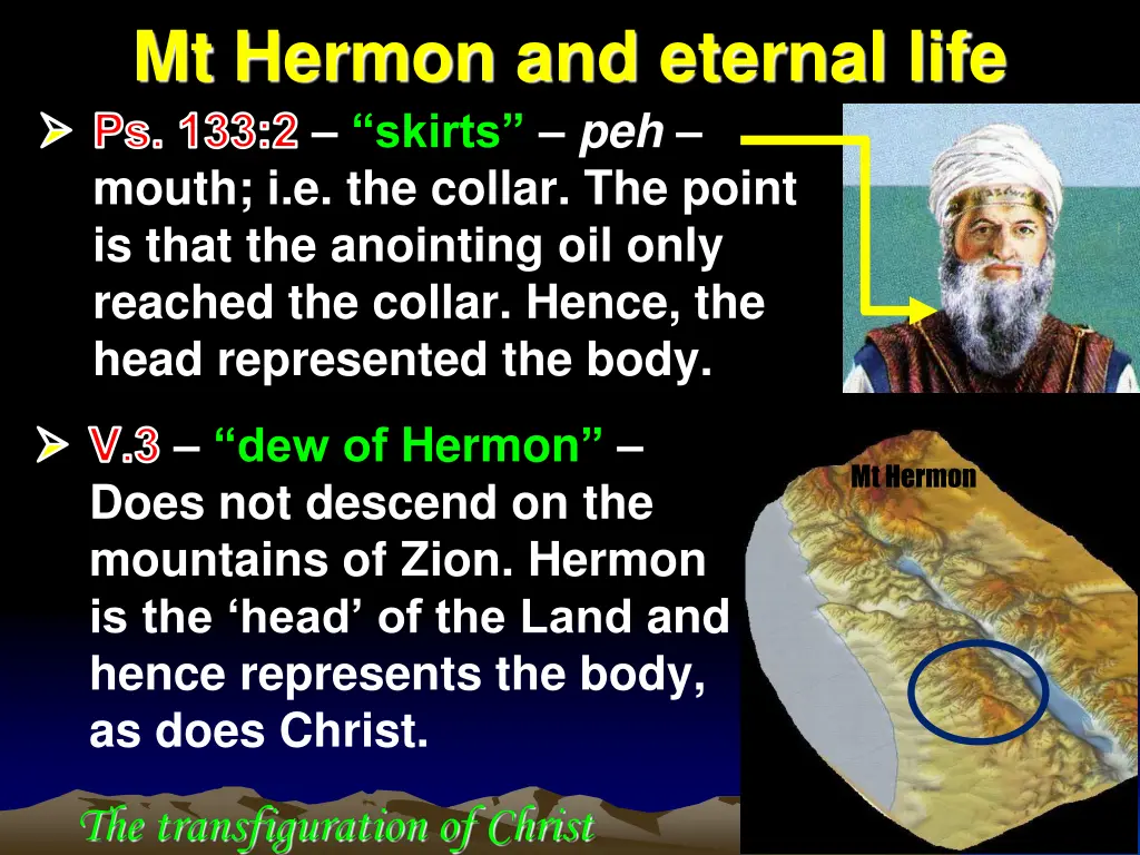 mt hermon and eternal life ps 133 2 skirts