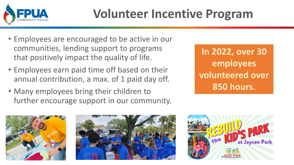 volunteer incentive program