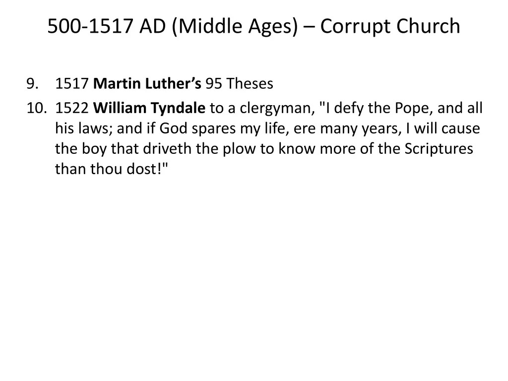 500 1517 ad middle ages corrupt church 3