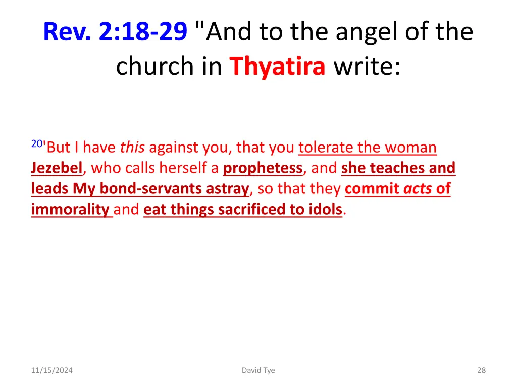 rev 2 18 29 and to the angel of the church 2