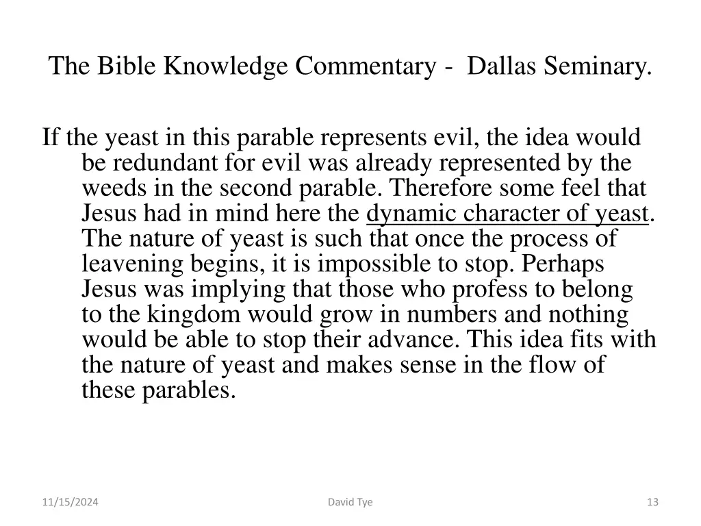 the bible knowledge commentary dallas seminary