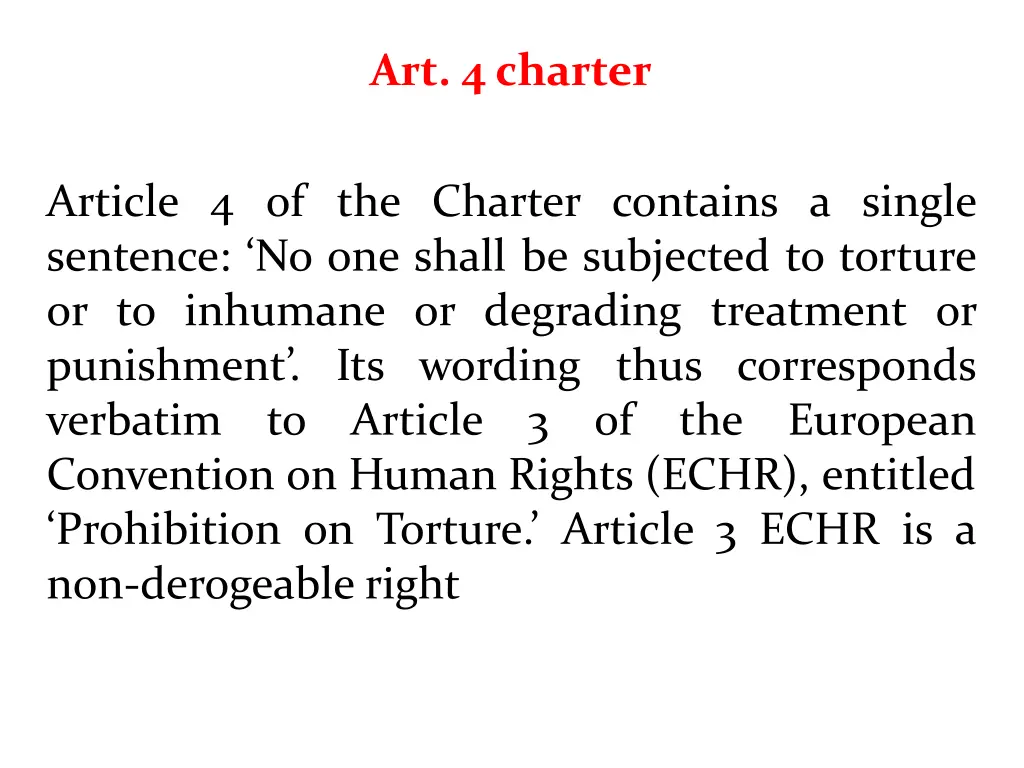 art 4 charter