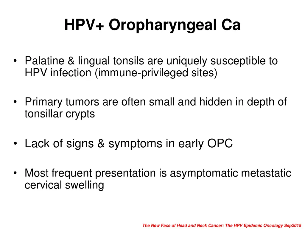 hpv oropharyngeal ca