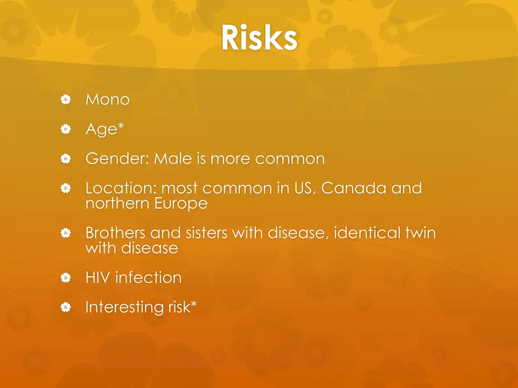 risks