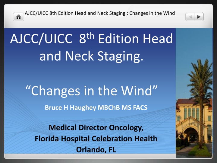 ajcc uicc 8th edition head and neck staging