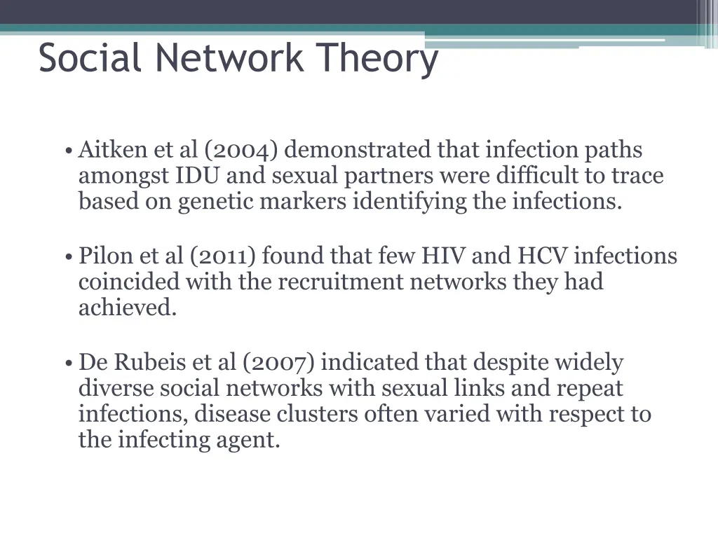 social network theory 2