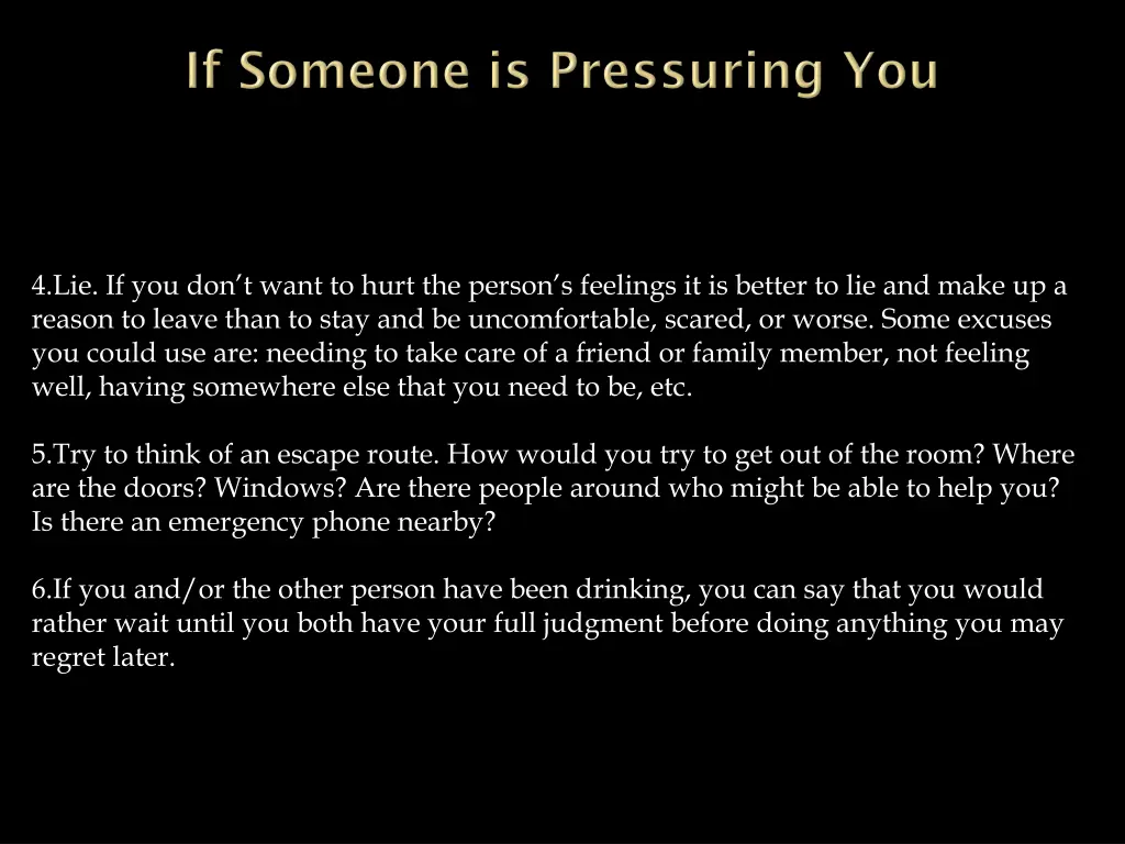 4 lie if you don t want to hurt the person