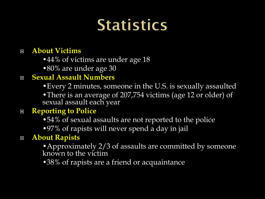 about victims 44 of victims are under