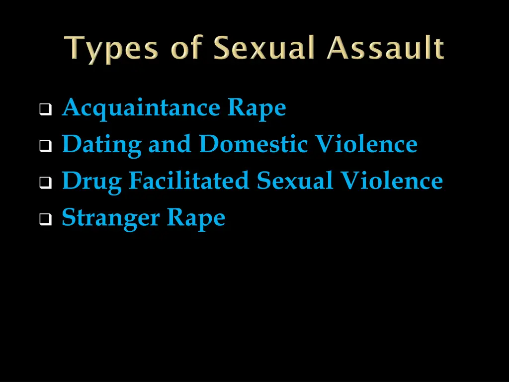 acquaintance rape dating and domestic violence