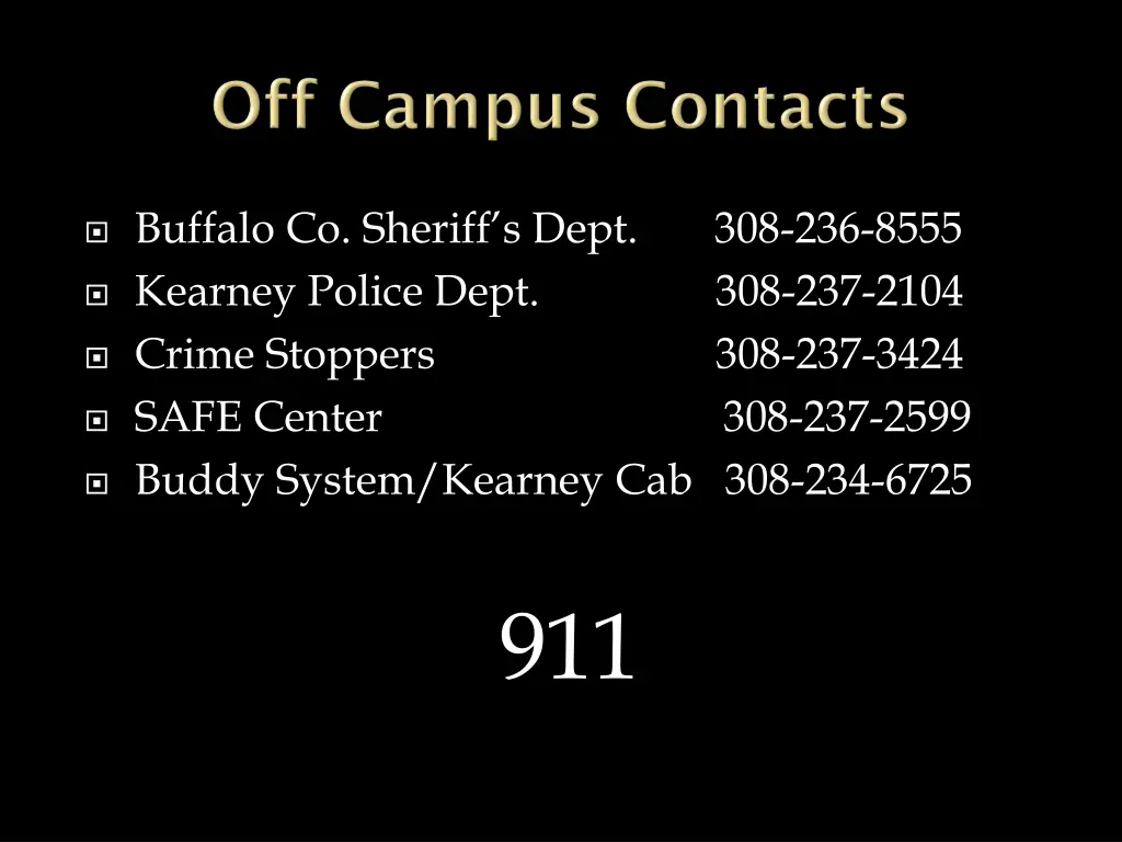 buffalo co sheriff s dept 308 236 8555 kearney