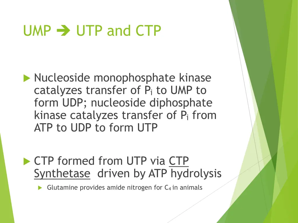 ump utp and ctp