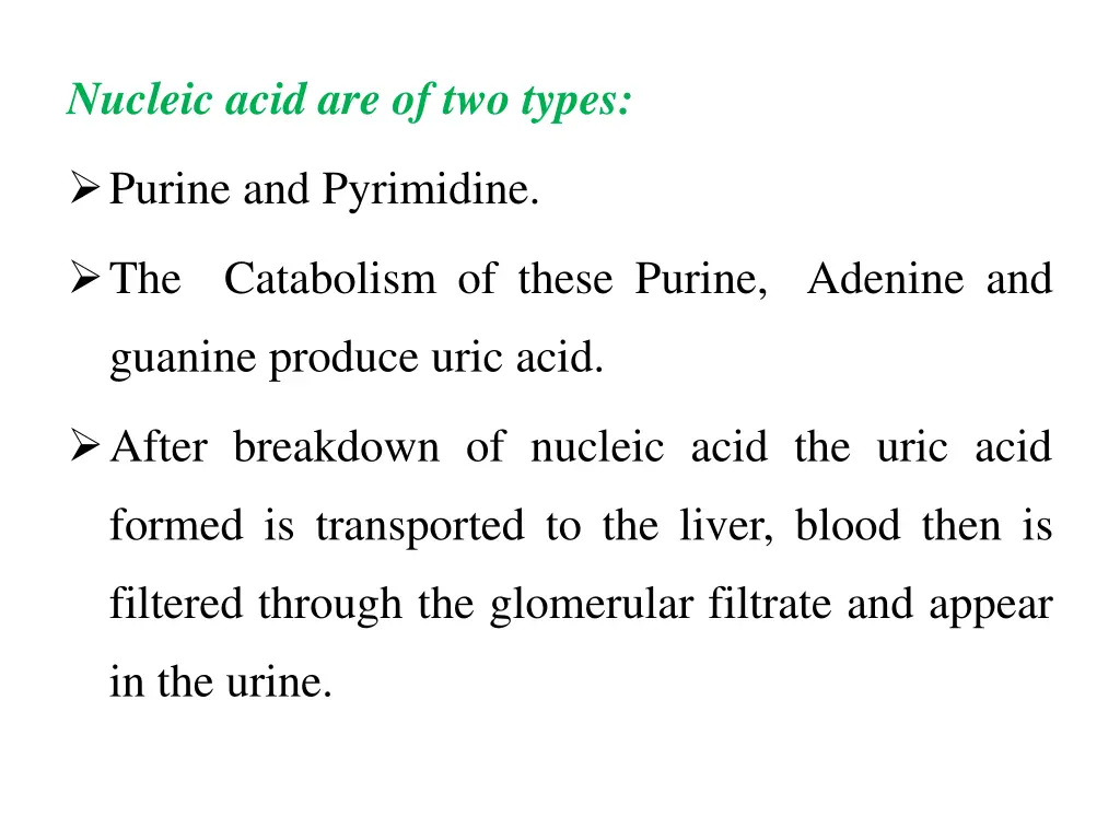 nucleic acid are of two types