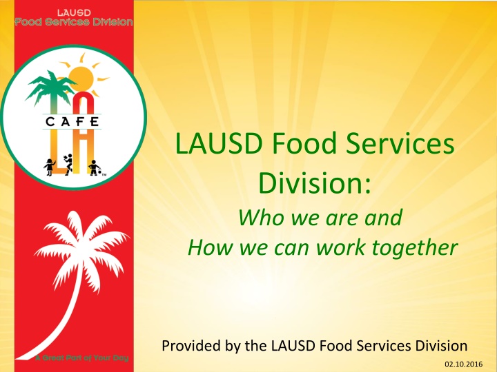 lausd food services division