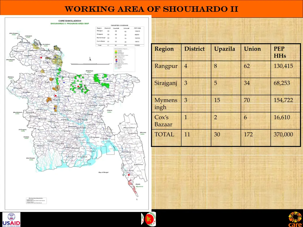 working area of shouhardo ii working area