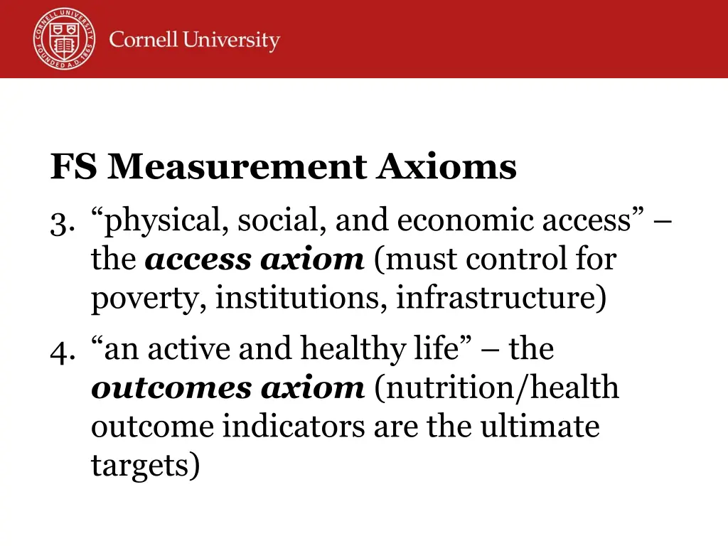 fs measurement axioms 3 physical social